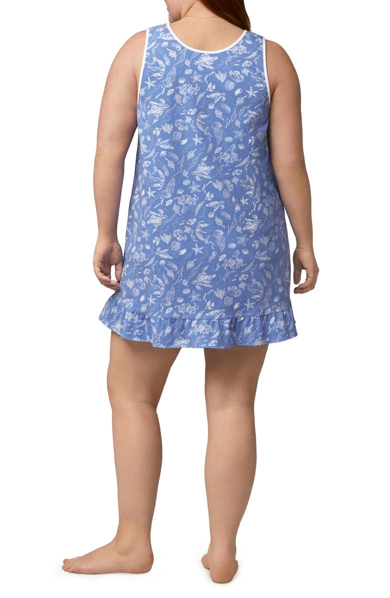 BedHead Pajamas Sleeveless Organic Cotton Blend Nightgown, Alternate, color, 