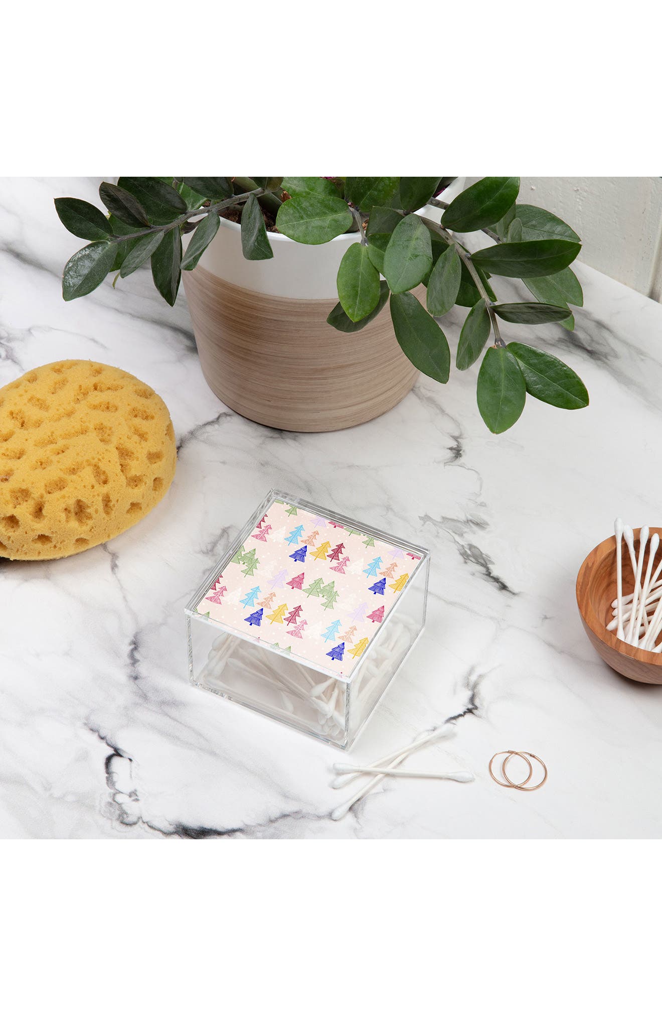 Deny Designs Showmemars Xmas Forrest Acrylic Box | Nordstromrack