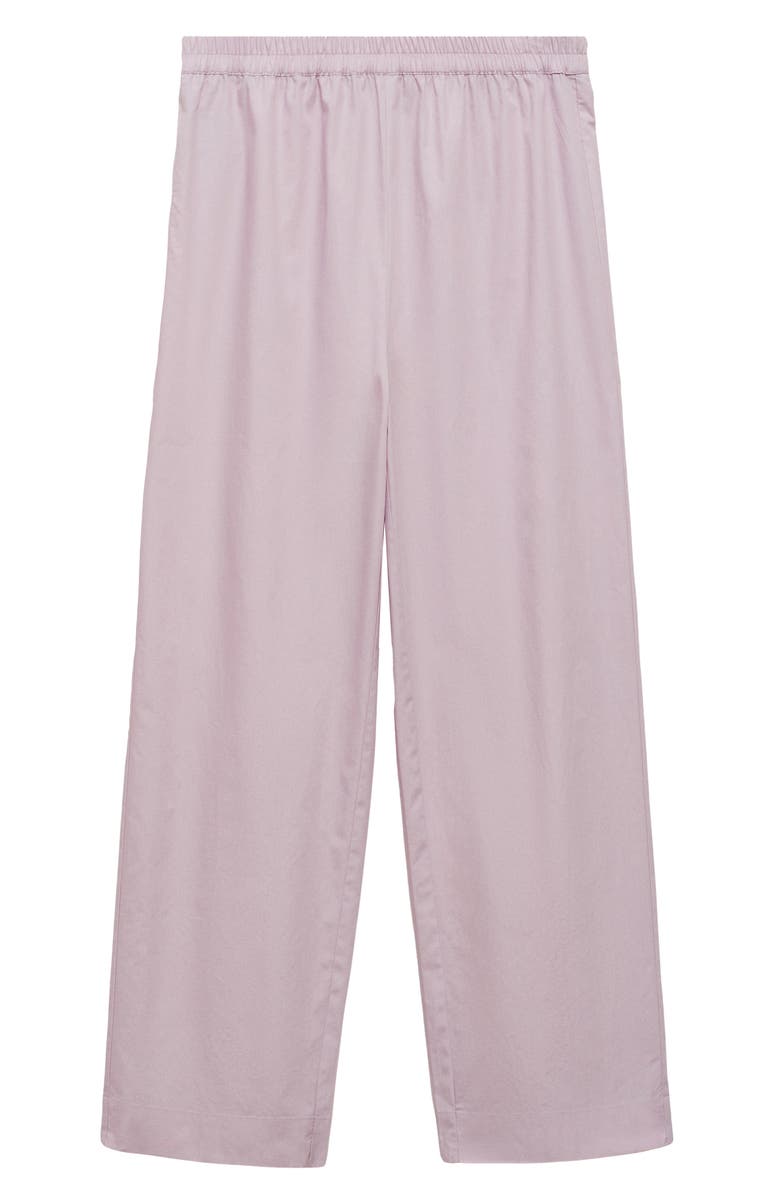 MANGO Garment Washed Cotton Pants, Main, color, 