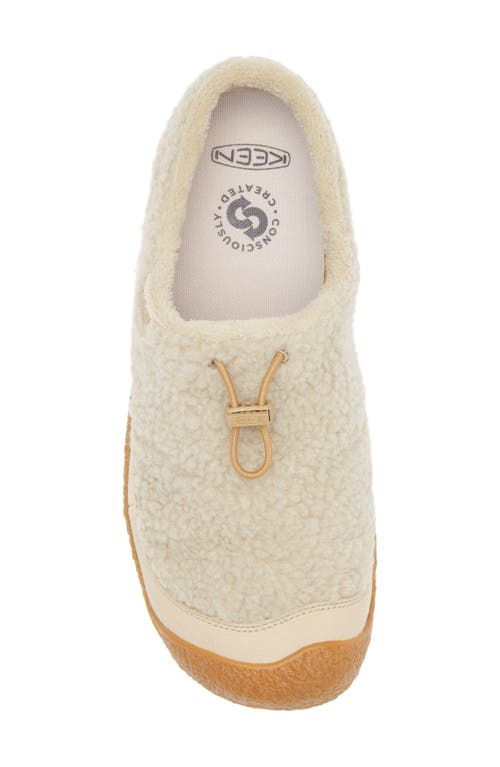 Keen Howser Iii Hybrid Faux Shearling Slipper In Black