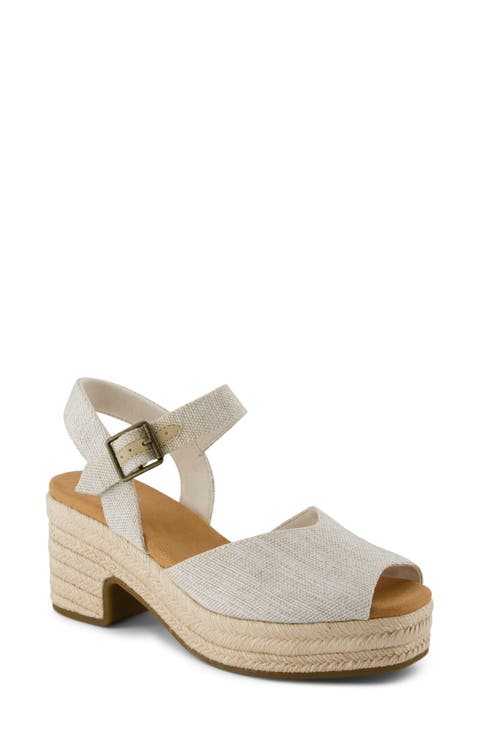 Isla Peep Toe Sandal (Women)