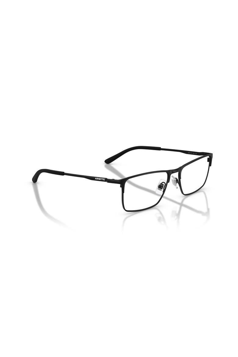 55mm Rectangle optical glasses, Alternate, color, Black