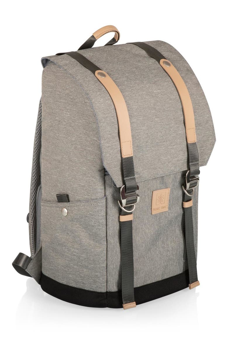 PT-Frontier Picnic Backpack, Alternate, color, HEATHERED GREY