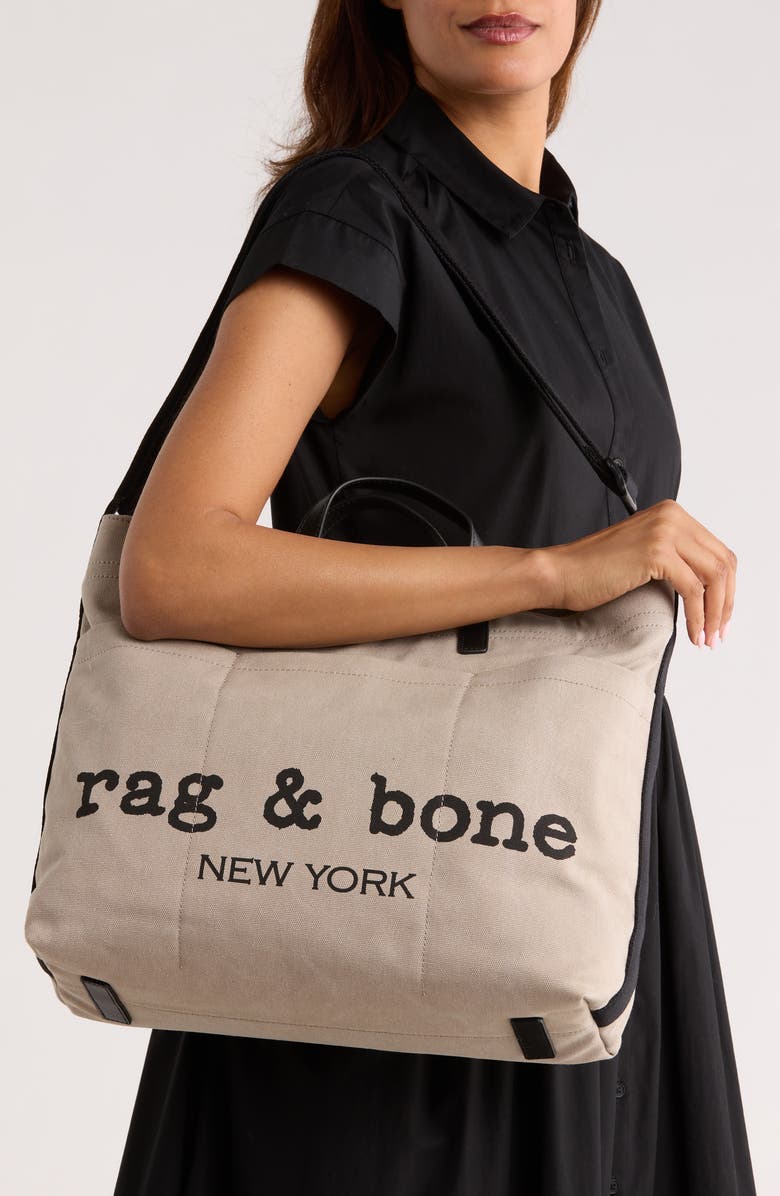 rag & bone Clinton Tote, Alternate, color, Beige