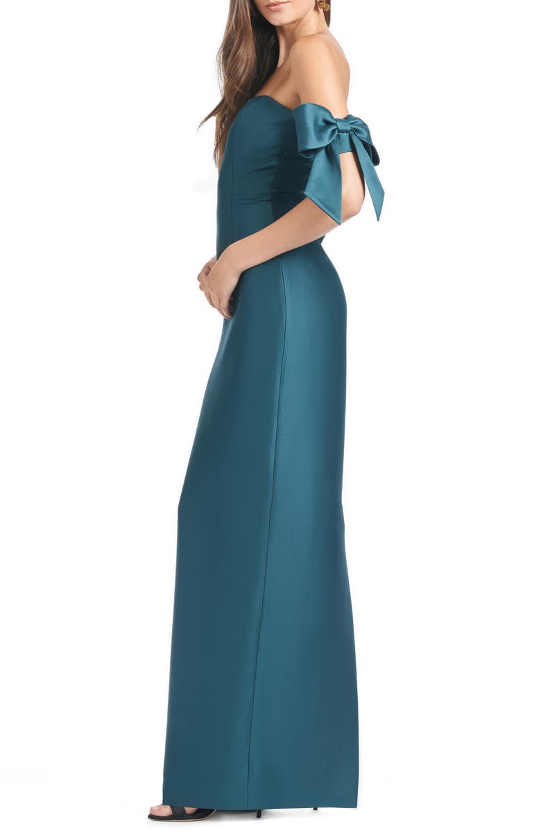 Sachin & Babi Marlena Stretch Mikado Mermaid Gown, Alternate, color, 