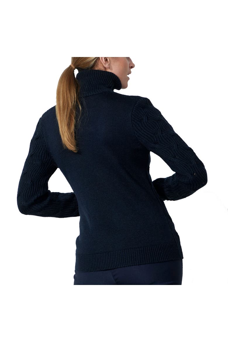 Ermont Unlined Womens Golf Sweater, Alternate, color, Navy