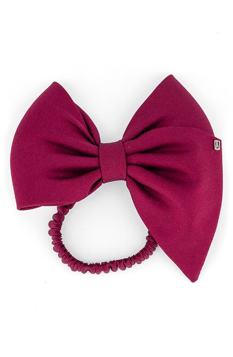 Silk Twill Bow Scrunchie
