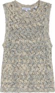 Veronica Beard Jerrel Semisheer Cotton Blend Tank