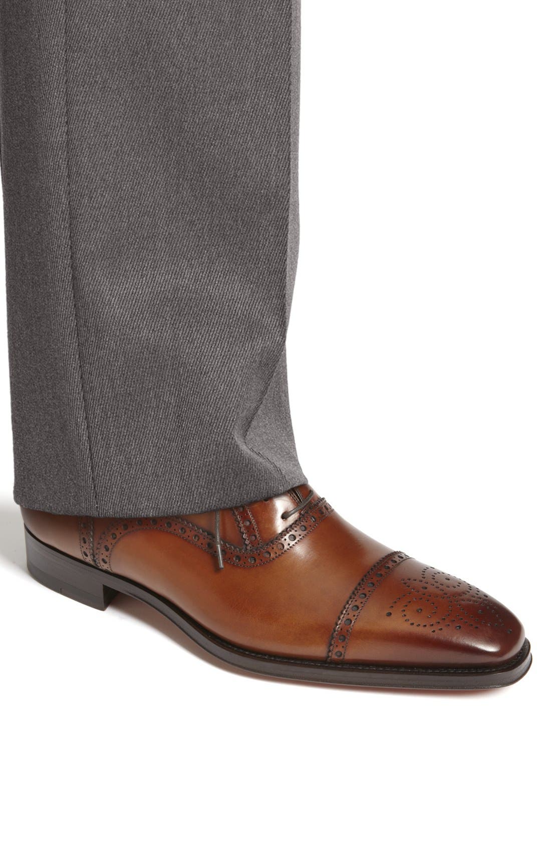 Magnanni 'Santiago' Cap Toe Oxford, Alternate, color, 