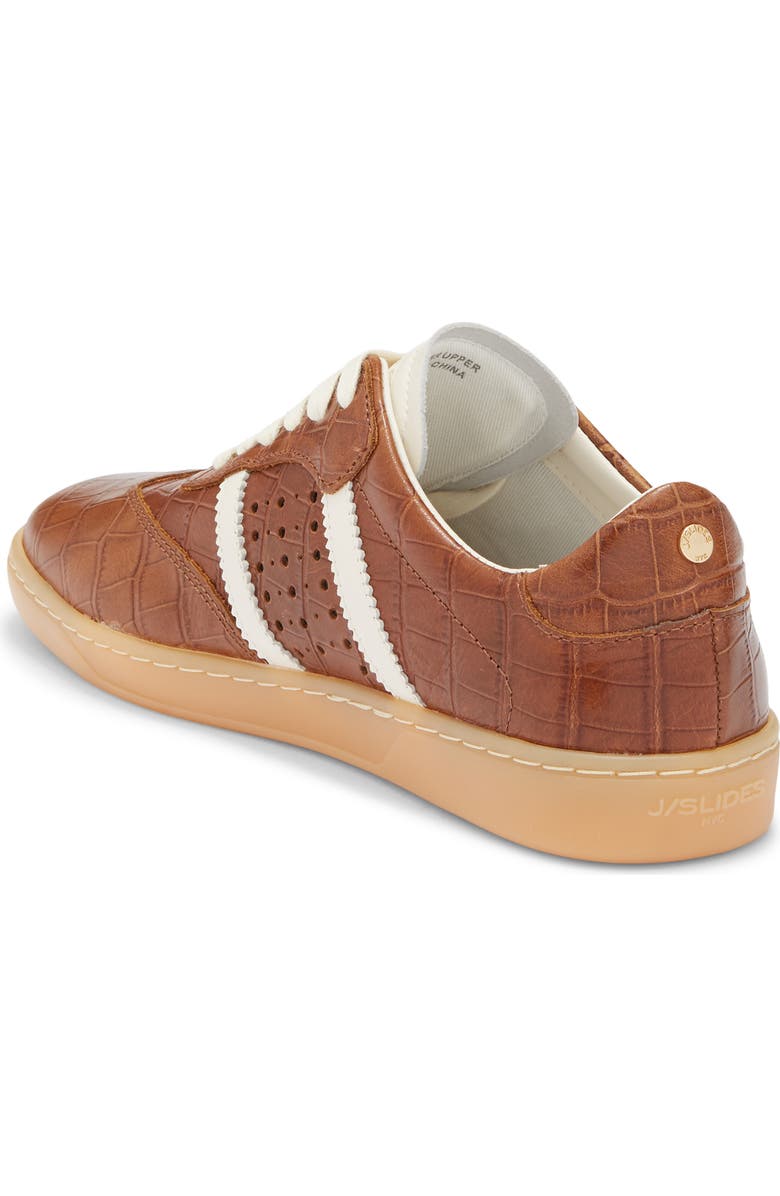 JSlides Hunter Leather Sneaker, Alternate, color, Tan