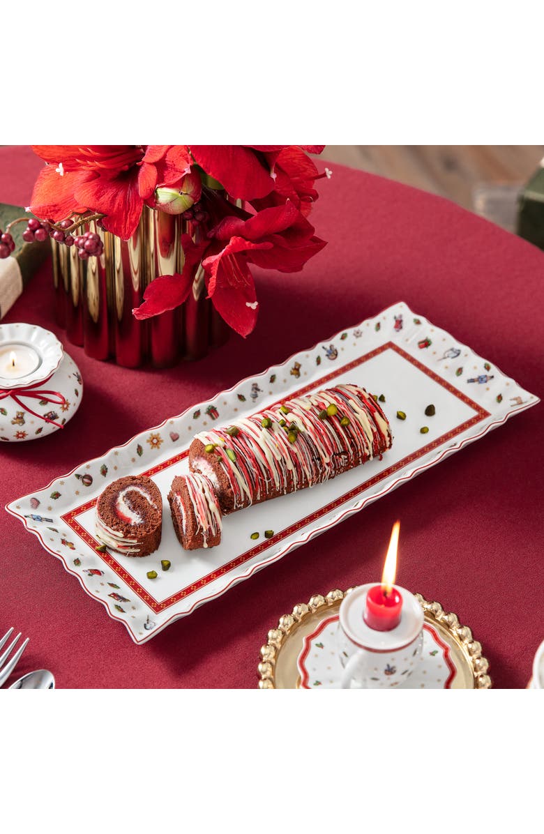 Villeroy & Boch Toy's Delight Rectangular Cake Plate, Alternate, color, 