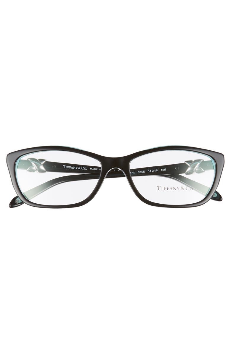 Tiffany & Co. 54mm Cat Eye Optical Glasses, Alternate, color,