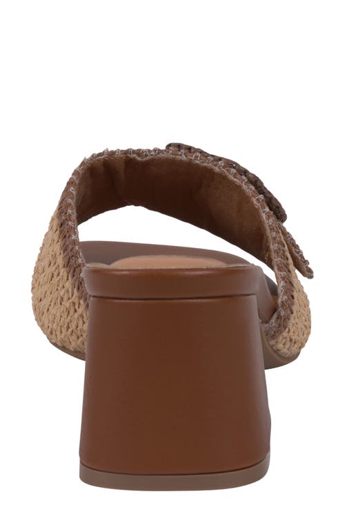 Gc Shoes Liza Block Heel Sandal In Brown
