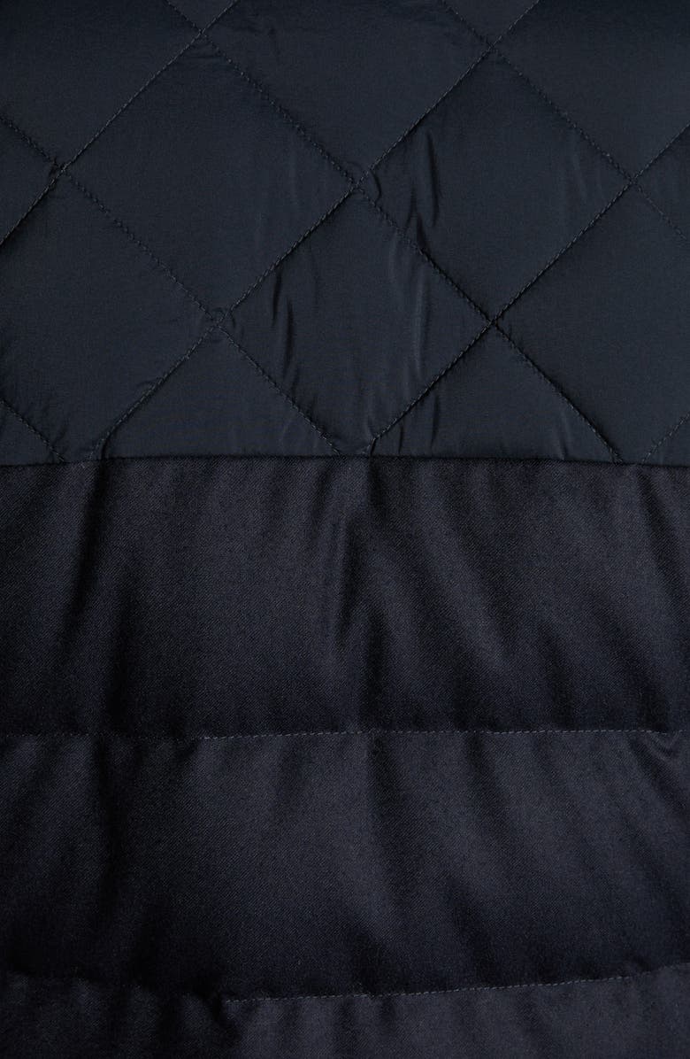 Moncler Tuena Down Moto Jacket, Alternate, color, 