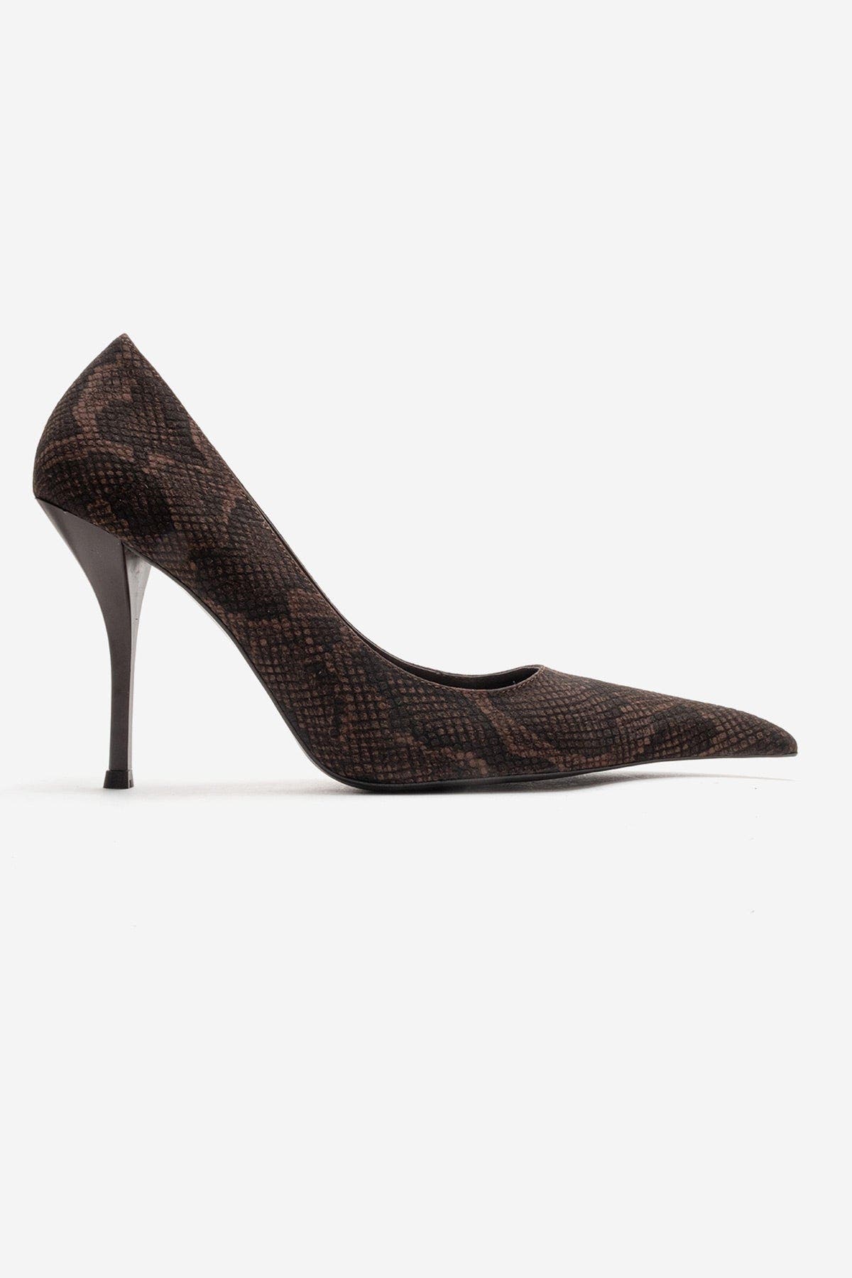 Luce Pointed Toe Stiletto Pump, Alternate, color, Brown Pattern