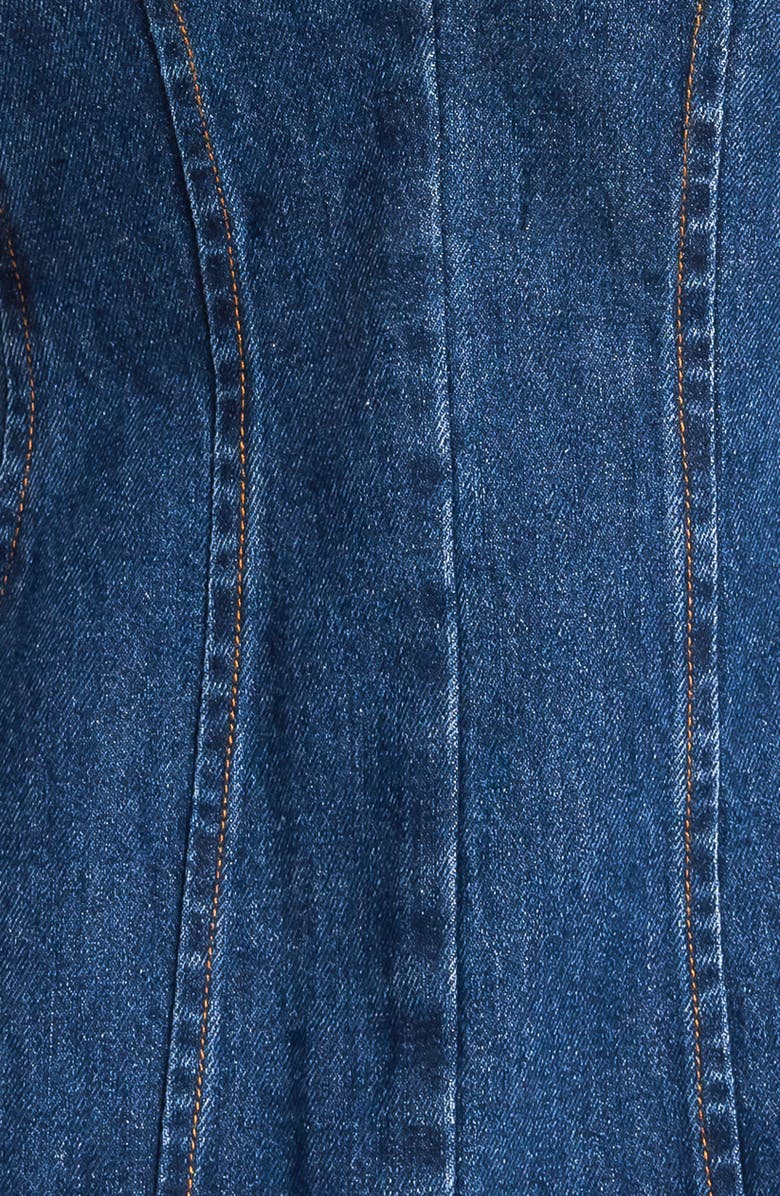 FREEMARKET Denim Vest, Alternate, color, Denim