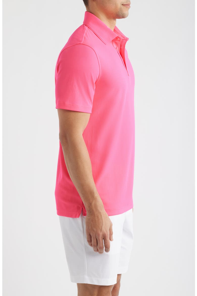 Essential Performance Piqué Golf Polo, Alternate, color, KNOCKOUT PINK