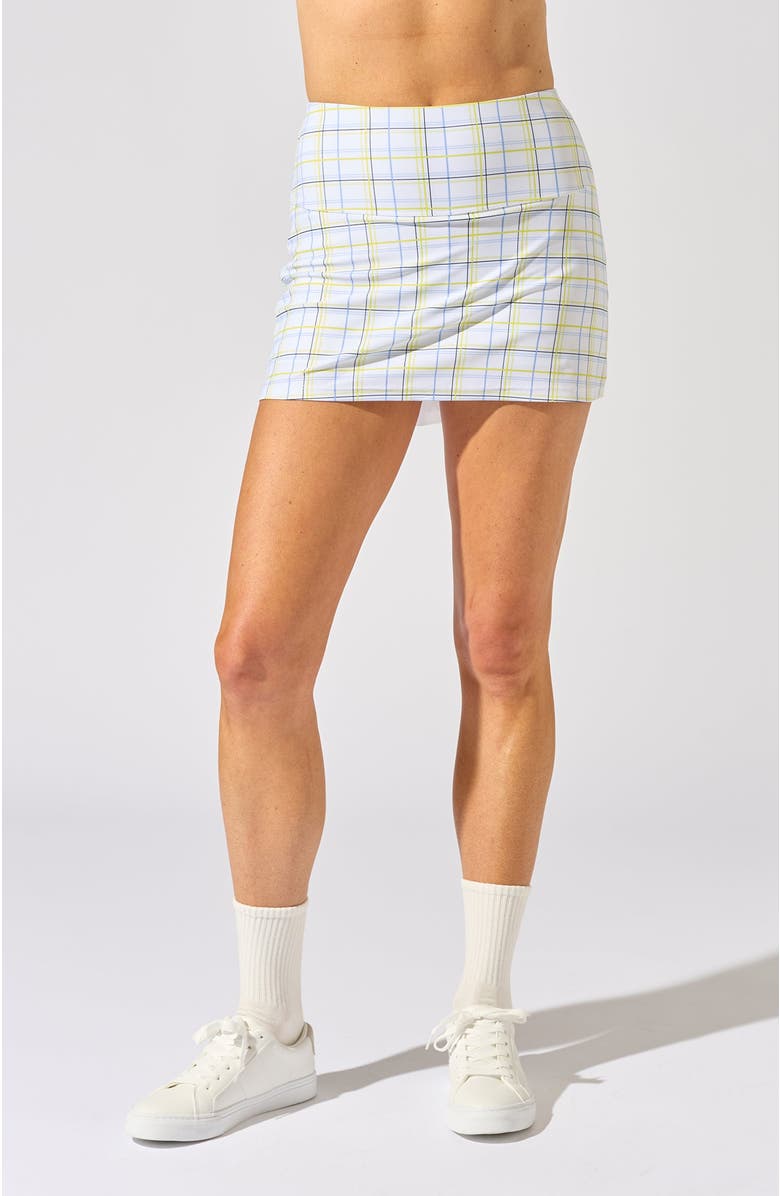 Bobbe Active Cute as a Bunny Skirt, Alternate, color, Courtcore Plaid