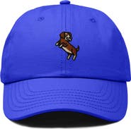 Dalix Dachshund Embroidered Dad Cap