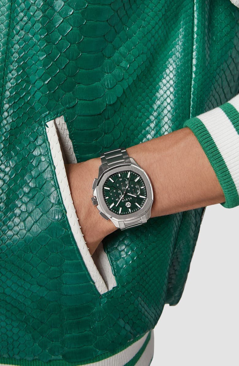 PHILIPP PLEIN Spectre Chronograph Bracelet Watch, 44mm, Alternate, color,