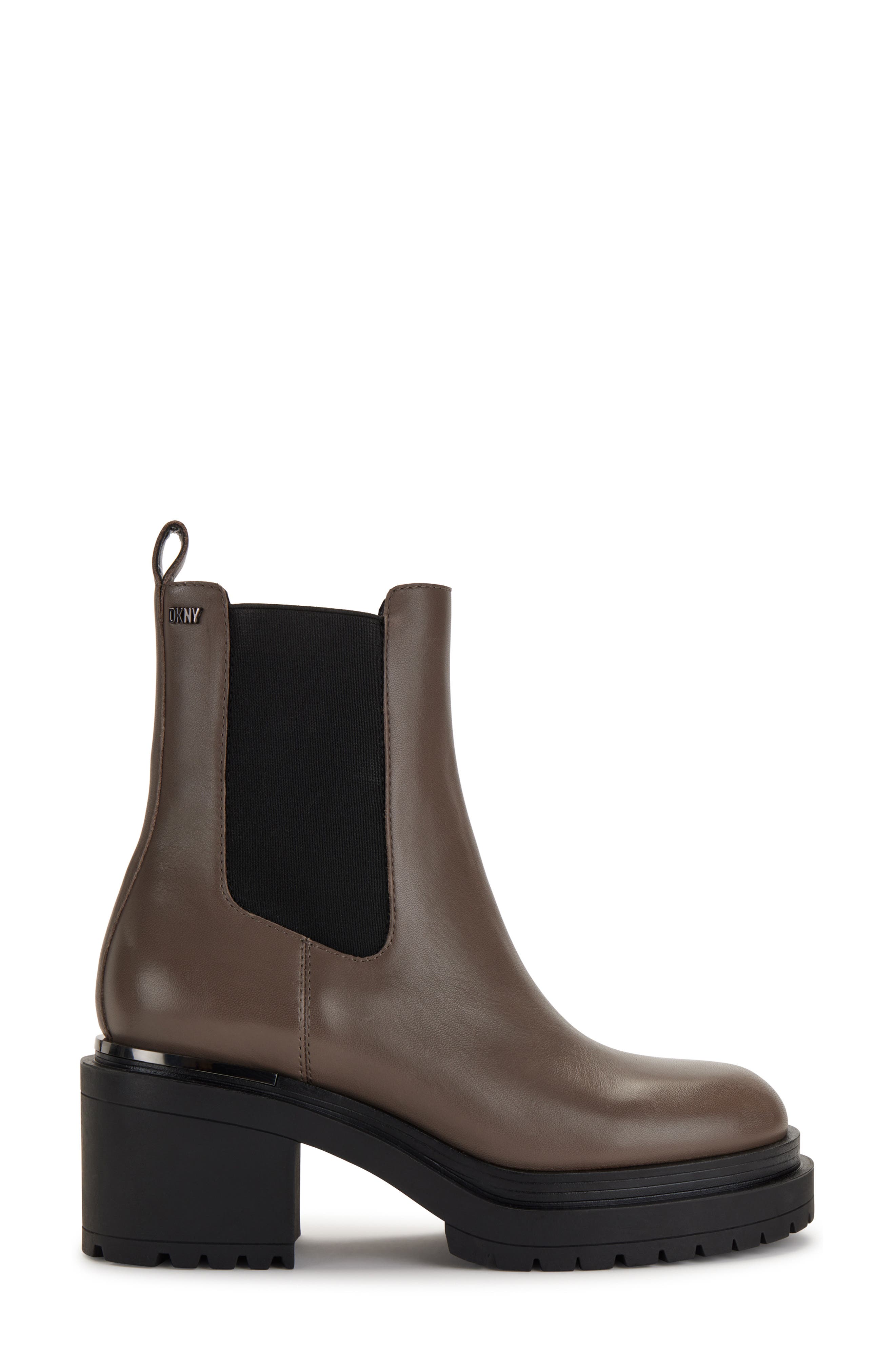 DKNY Patria Platform Chelsea Boot, Alternate, color, Mushroom