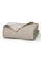 Waffle Knit Two-Tone Bed Blanket