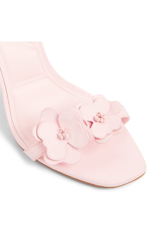 Shop Aldo Daisylily Ankle Strap Sandal In Light Pink