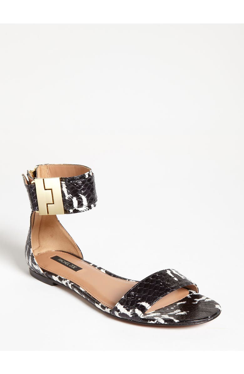 Rachel Zoe 'Gladys' Flat Sandal, Main, color,