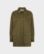 Really Wild Clothing Sarah Utility Cotton Twill Jacket