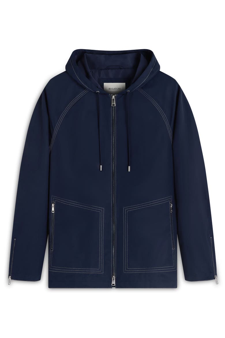 Hooded Jacket, Alternate, color, NAVY