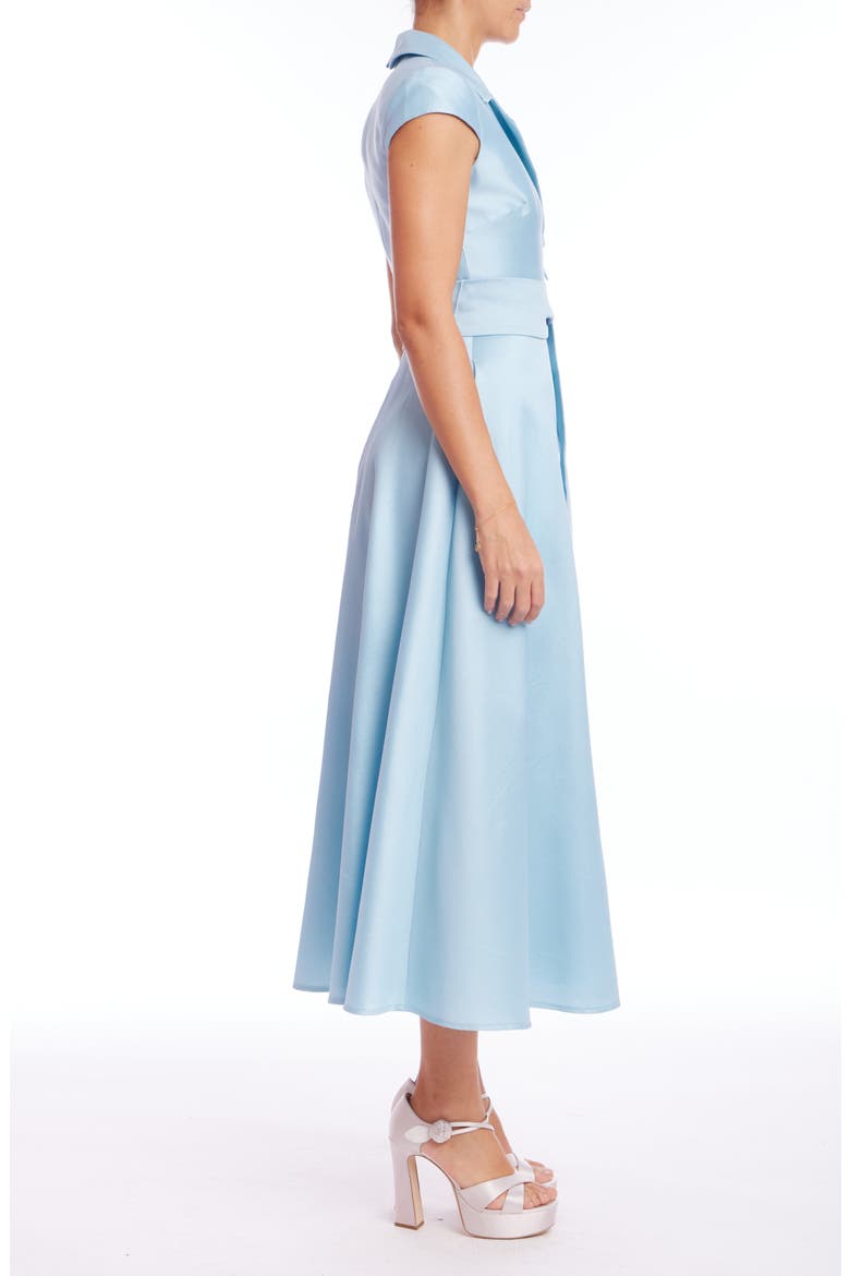 Cap Sleeve Cocktail Dress, Alternate, color, HYDRA BLUE