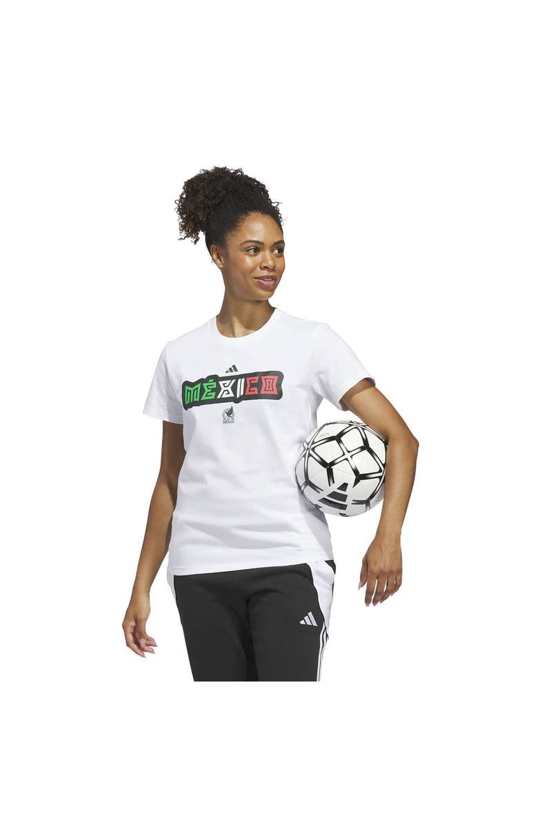 adidas Women's adidas White Mexico National Team Jersey Hook T-Shirt, Alternate, color, White