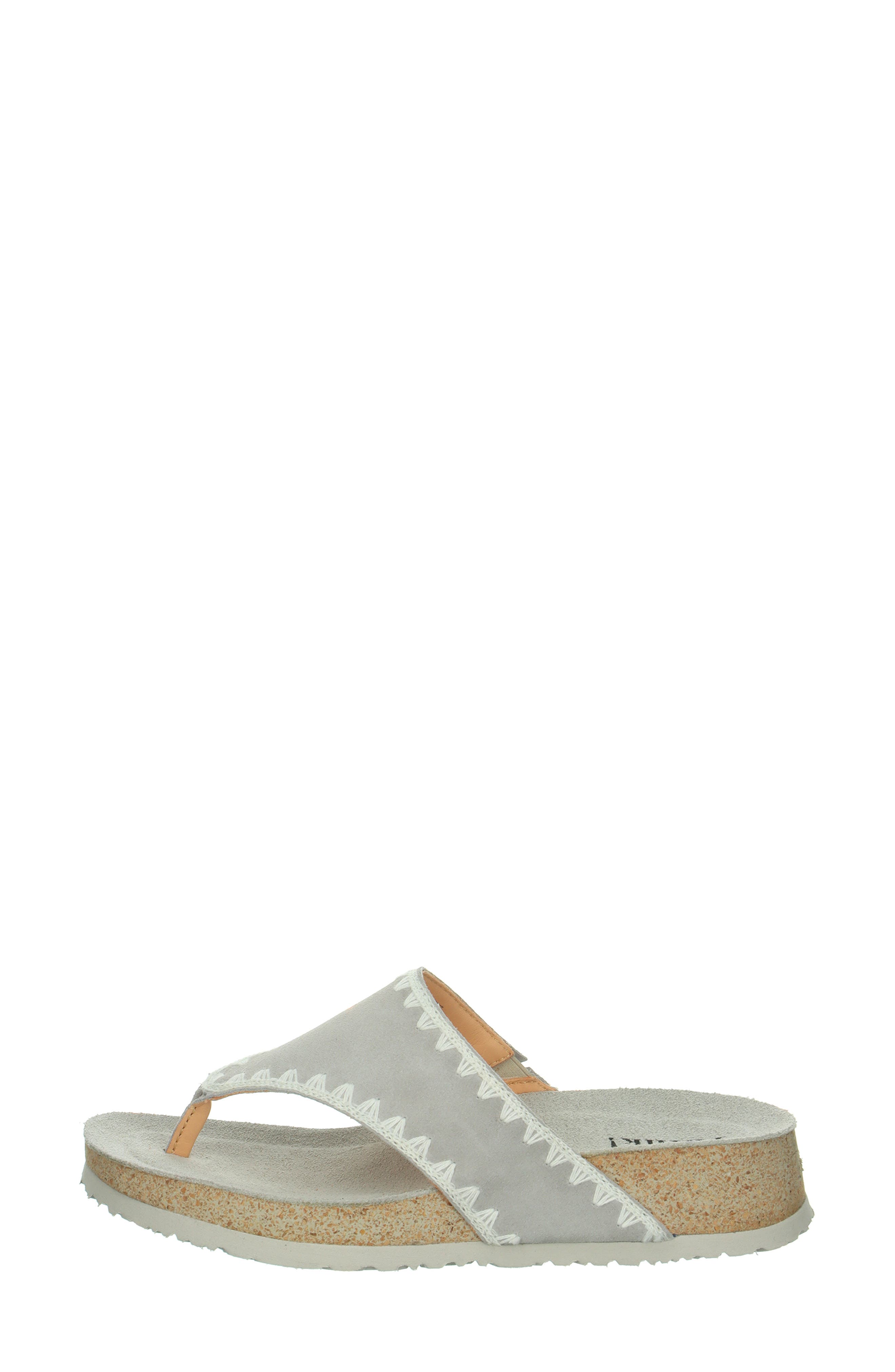 Think! Koak Whipstitch Sandal, Alternate, color, Stahl