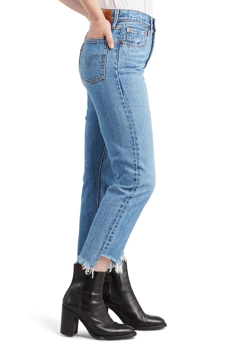 Levi's<sup>®</sup> 501<sup>®</sup> Step Hem Crop Jeans, Alternate, color, 