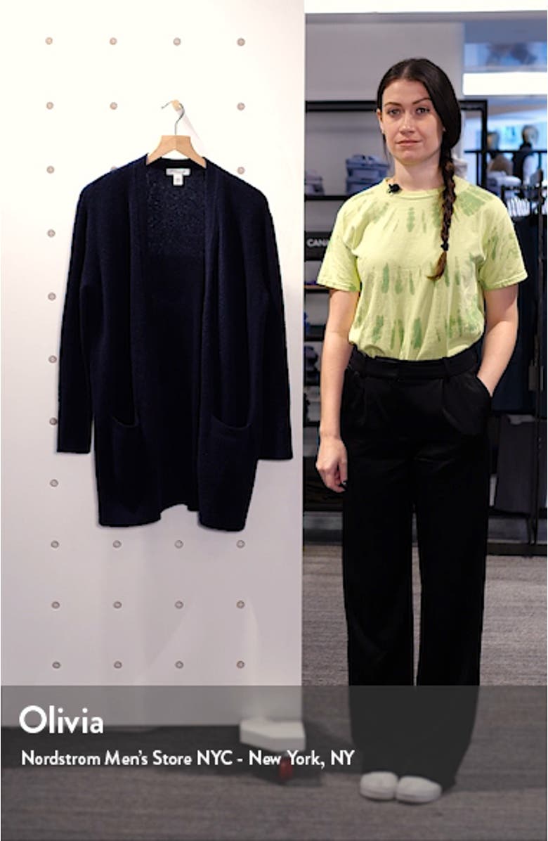 Cashmere Blend Cardigan, sales video thumbnail