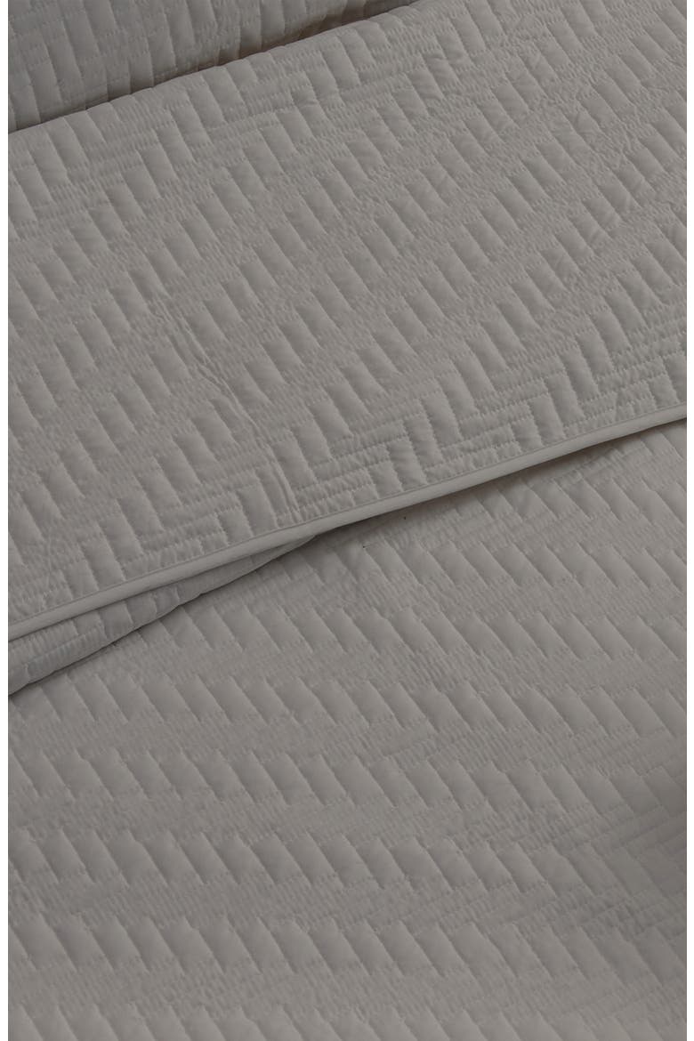 Solid Quilt & Sham Set, Alternate, color, MUSHROOM GREY