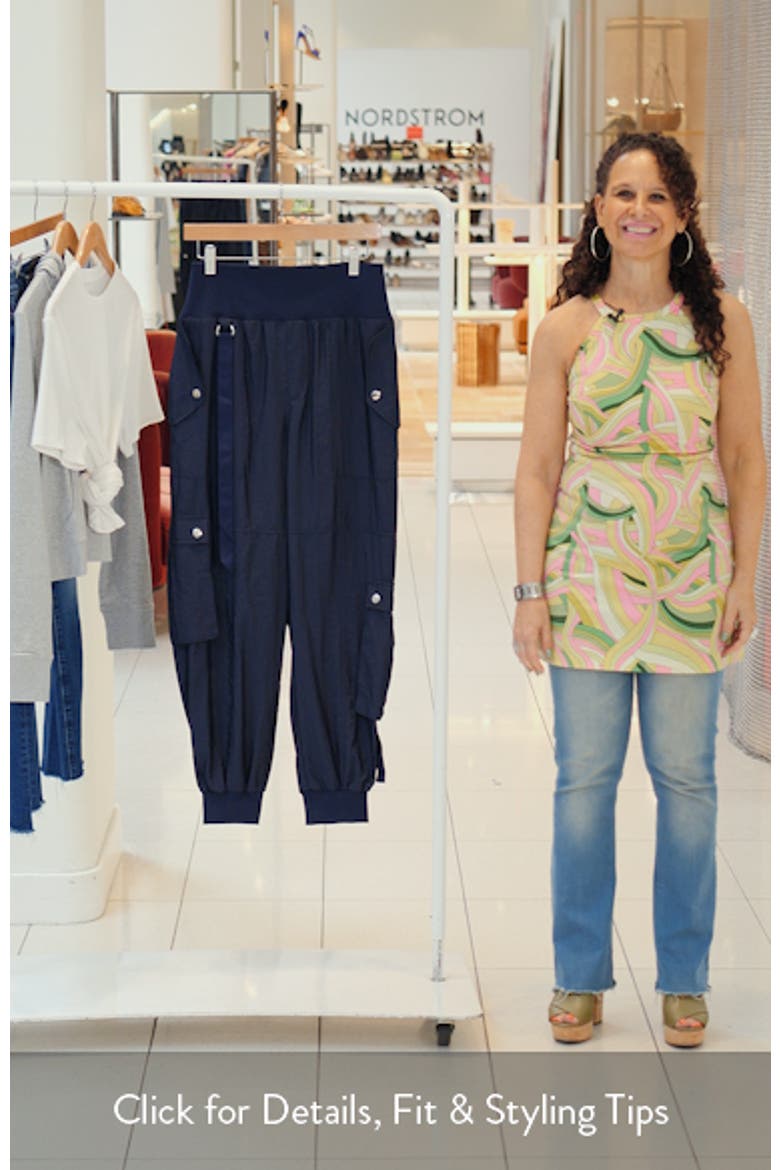 Harmony Side Snap Parachute Pants video