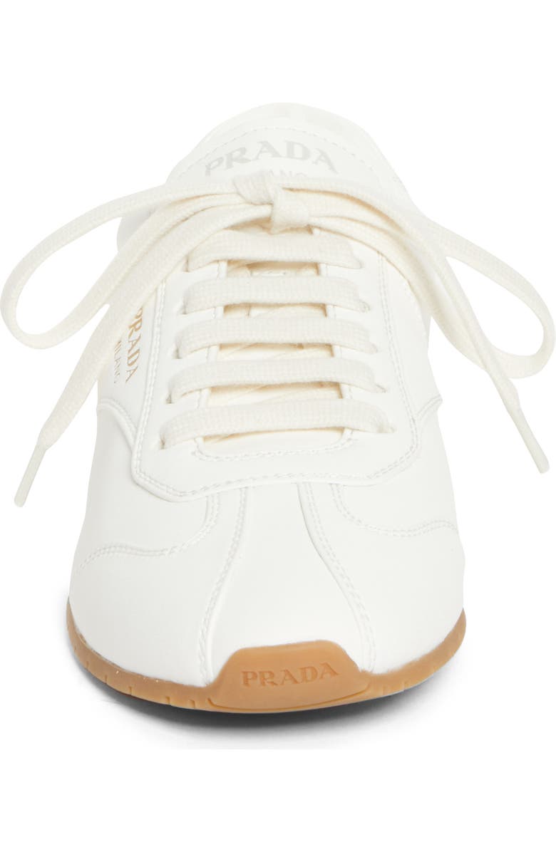 Prada Low Top Sneaker, Alternate, color, Avorio