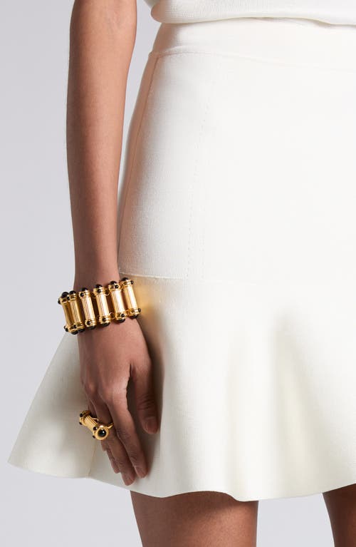 Tom Ford Flare Hem Miniskirt In Aw017 Off White