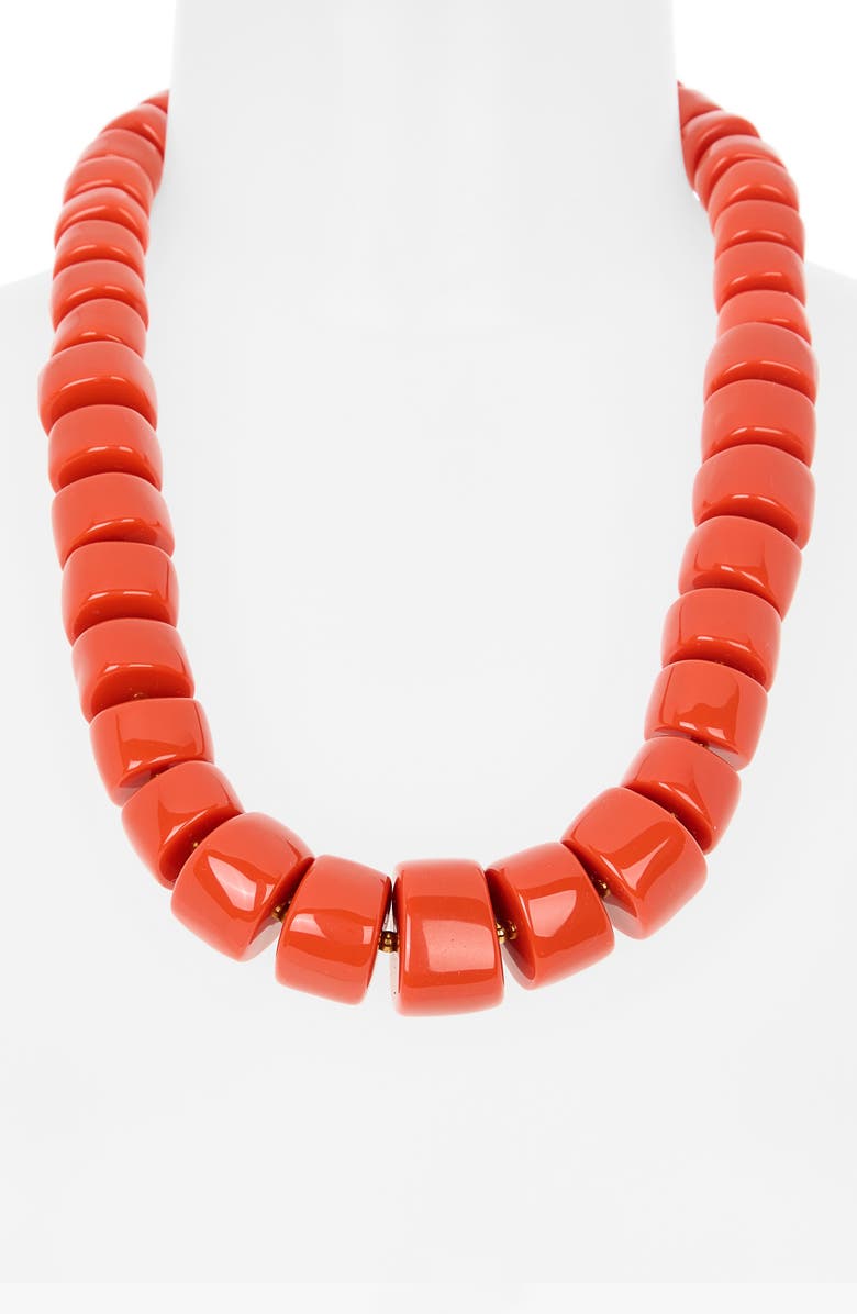 Kenneth Jay Lane Beaded Necklace, Alternate, color, 