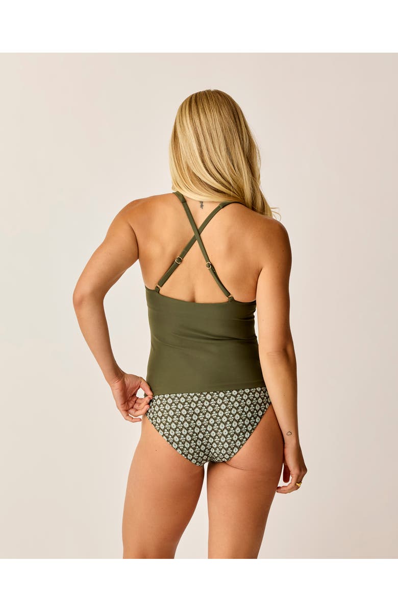 Carve Designs Serenity Compression Tankini, Alternate, color, Dark Fir