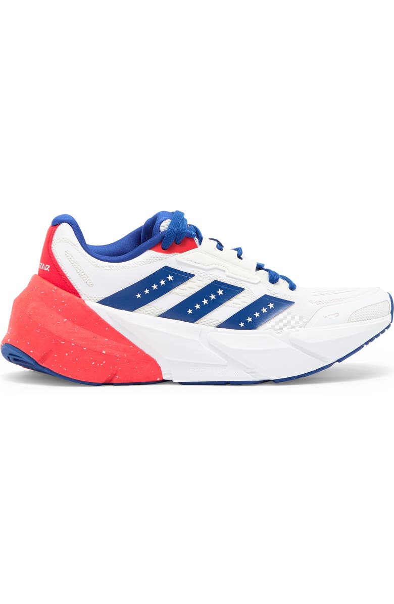 adidas Adistar Peachtree Road Race Sneaker, Alternate, color, Ftwr White/ Collegiate Royal