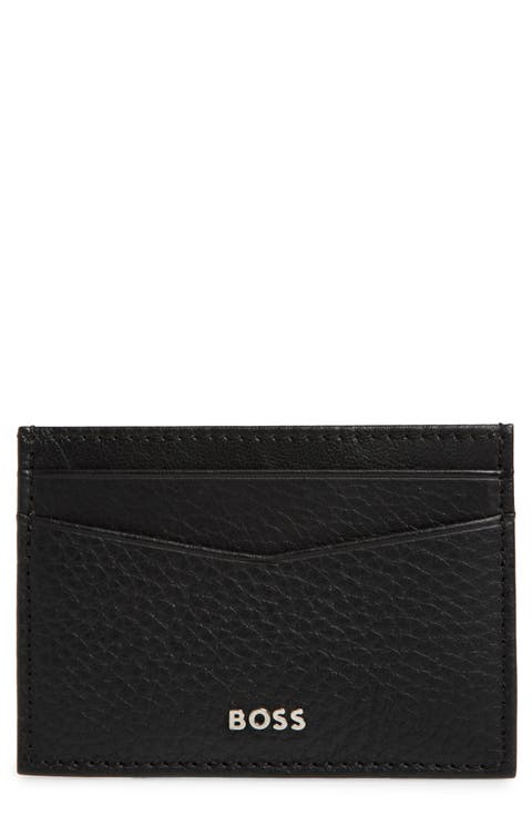 New Crosstown Money Clip Leather Card Case