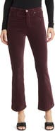 AG Farrah High Waist Crop Bootcut Velvet Pants