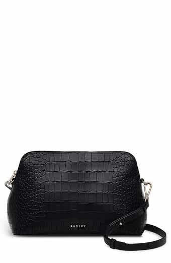 Radley Liverpool Street Croc Embossed Crossbody Bag