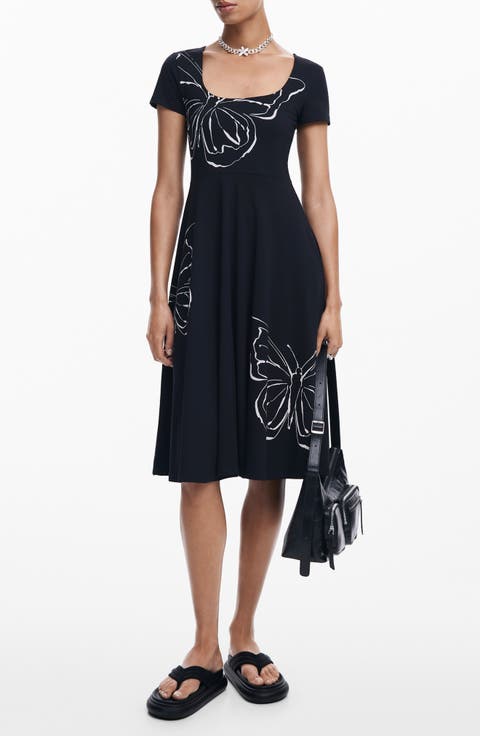 Raleigh Stretch Cotton T-Shirt Dress
