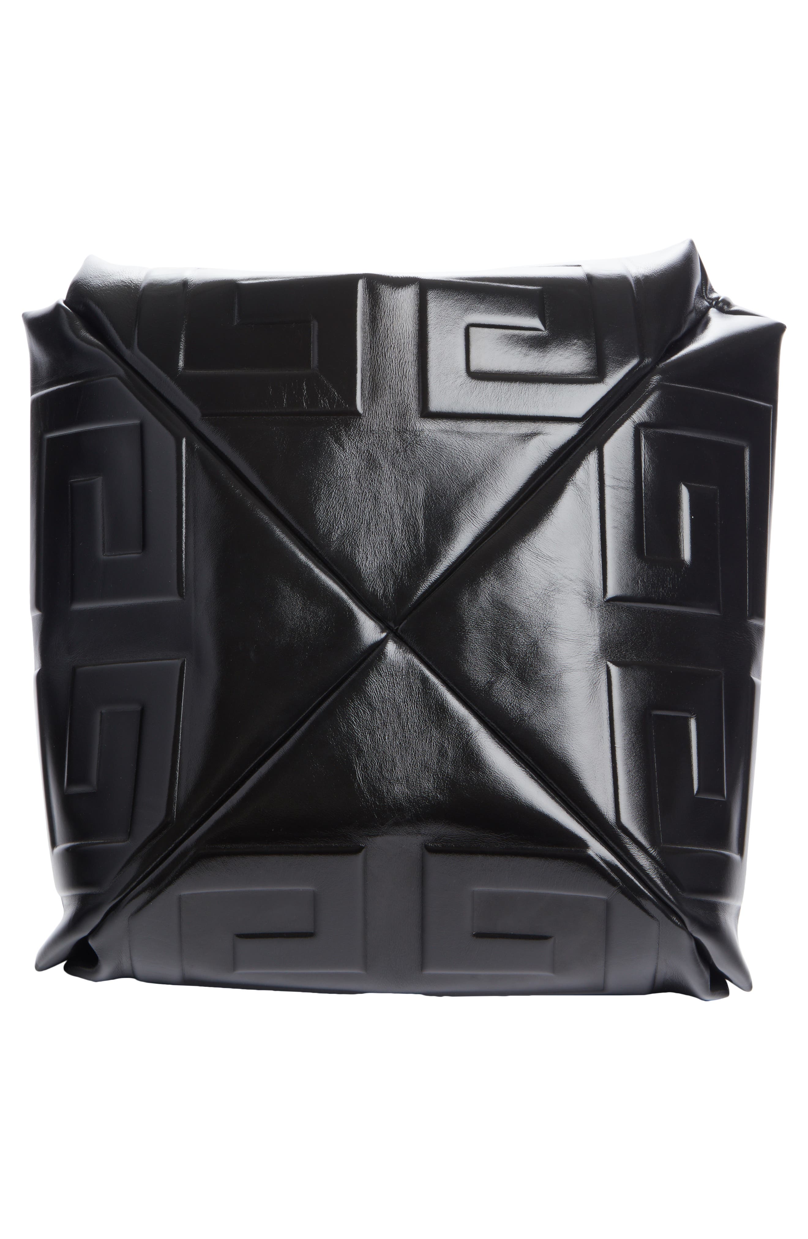 Givenchy Large Balle 4G Logo Leather Tote, Alternate, color, 