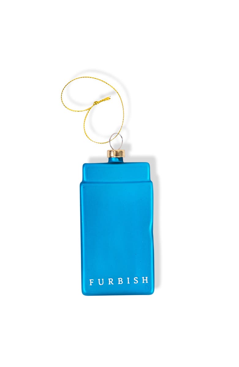 Furbish Matchbook Ornament - Mykonos, Alternate, color, Blue