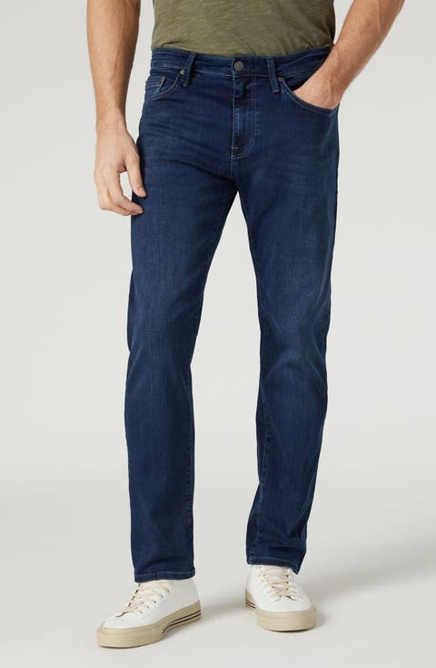 Zach Straight Leg Jeans (Dark Supermove)