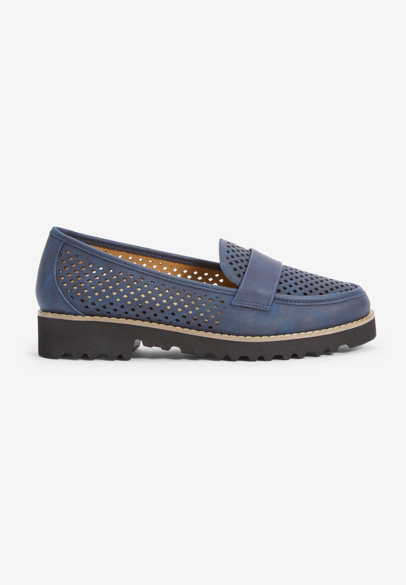 The Essence Slip On Loafer, Alternate, color, NAVY